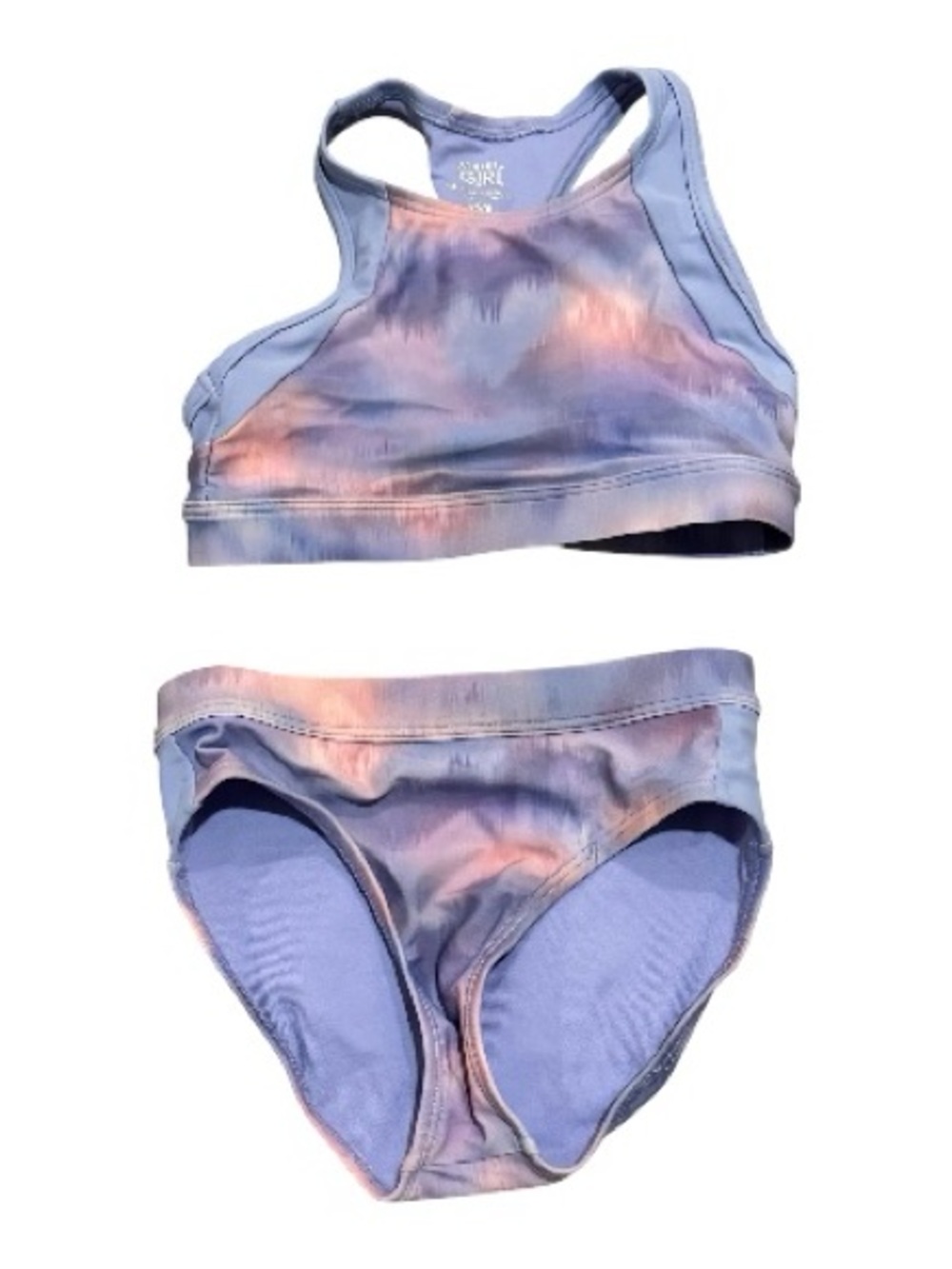Athleta Girl Tie-Dye Racerback Bikini Set XS/6